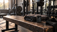 HIS 1 on a gym bench